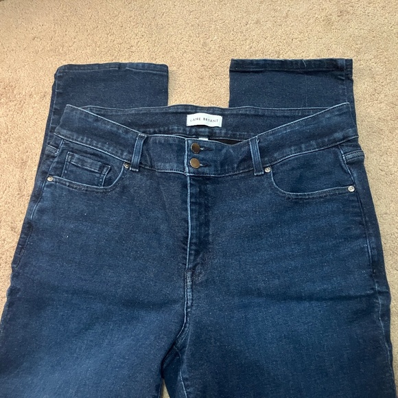 20L Lane Bryant Flex Magic Waistband high-rise Straight leg Stretch Jeans - Picture 1 of 6